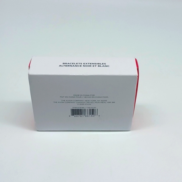 Studio 1886 Black and White Layers Stretch Bracelets New in Box - Picture 6 of 10